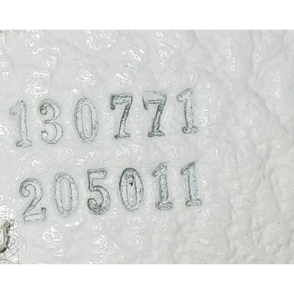 Gucci Hand Bag Sherry Line White Leather PRISTINE - Picture 9 of 9